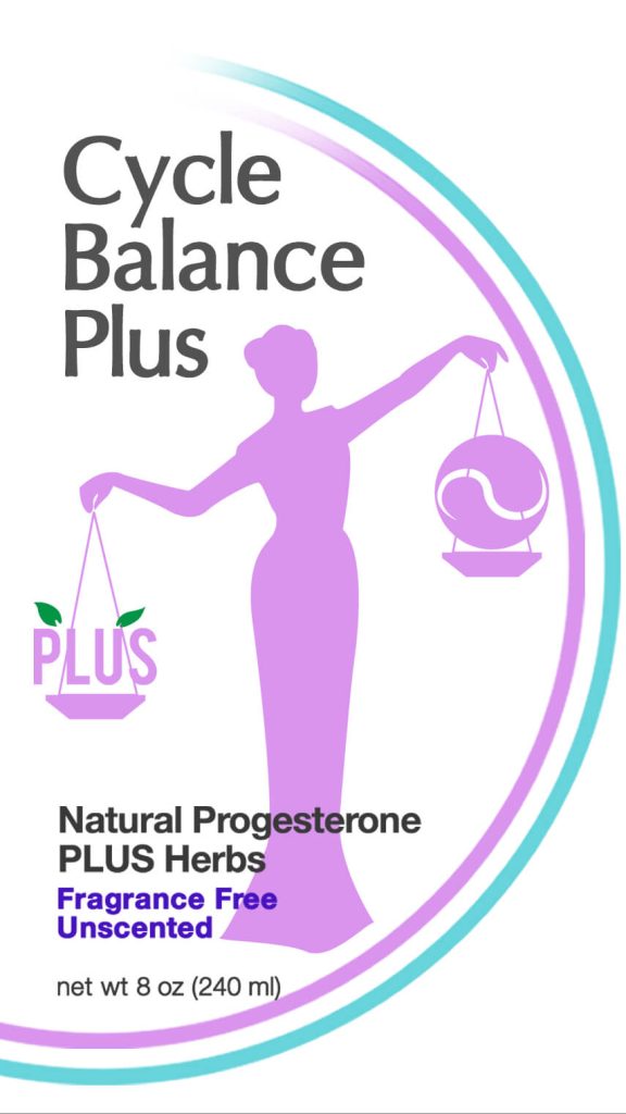 Cycle Balance Plus Unscented 8oz Product Label - Front
