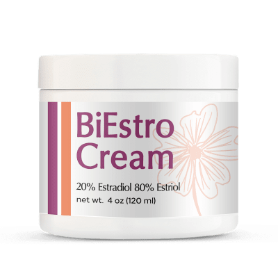 BiEstro Cream 4 oz Jar - Super Estrogen Cream for Menopausal Symptoms