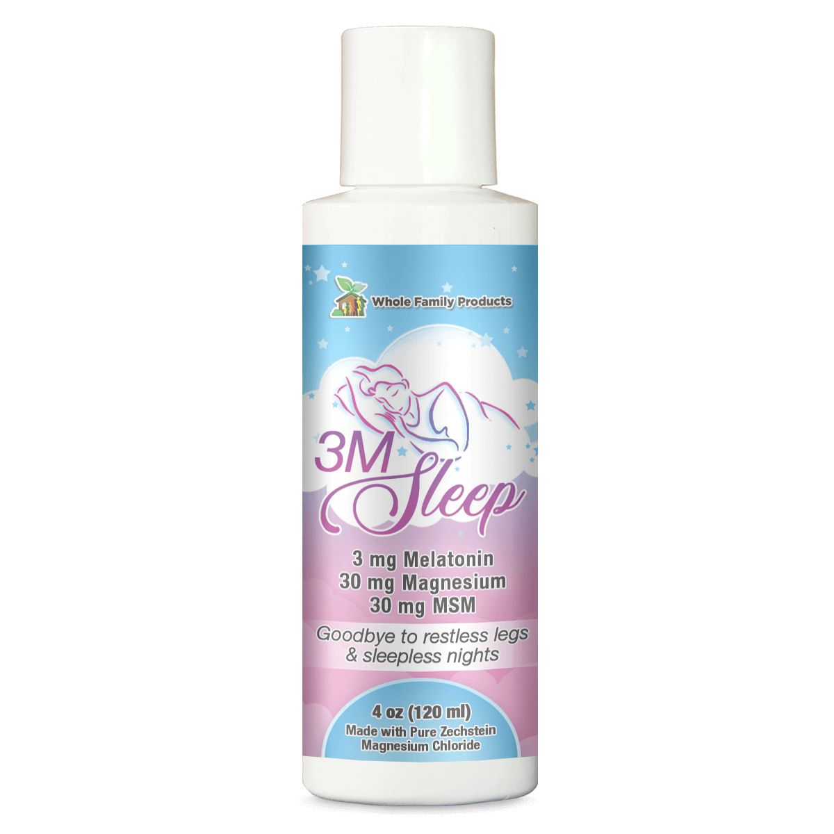 Natural Sleep Aid Cream Complete With Melatonin, Magnesium & MSM