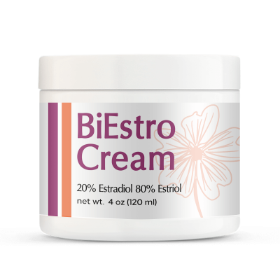 BiEstro Cream 4 oz Jar - Super Estrogen Cream for Menopausal Symptoms